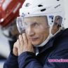 Путин на тренировка по хокей 