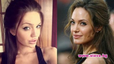 Двойничка на Анджелина Джоли хит в нета