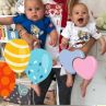 Анна Курникова сподели уникални снимки на близнаците