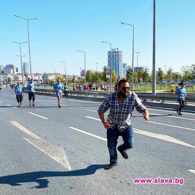 Азис се включи в Истанбулския маратон