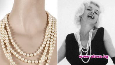 Продават на търг перлите от последната фотосесия на Мерилин Монро