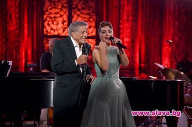 Тони Бенет и Лейди Гага в MTV Unplugged 