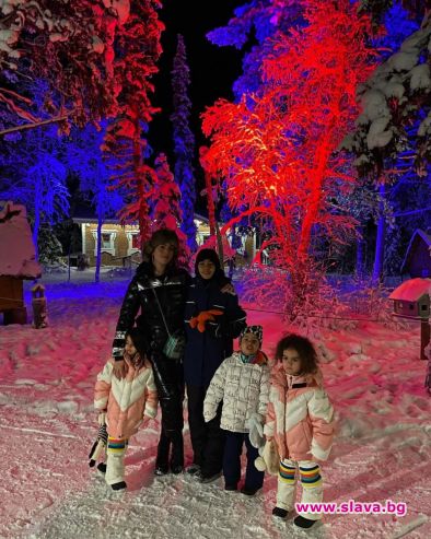 Роналдо посреща Коледа в Лапландия