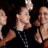 16-годишната Шайло Джоли-Пит с майка си Анджелина Джоли на концерт на Maneskin 