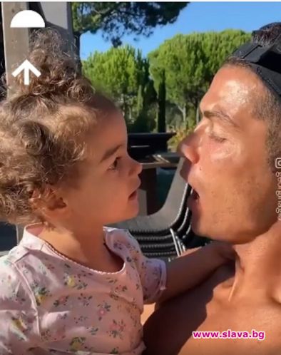 Кристиано Роналдо е не само страхотен играч, но и страхотен баща (Видео)