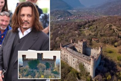 Джони Деп купува средновековен замък в Италия