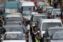 Задръстване след протест