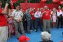 Футболни хулигани освиркаха червения митинг в Банкя