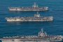 Три US самолетоносача демонстрираха сила в Тихия океан 