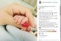   Мария Илиева с първа снимка с бебето