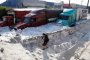   Двуметрова ледена покривка след градушка в Мексико 