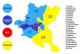 Само районът на ЦЦ е червен, помагал ли е? 1/2 „малки“ кметове са от ГЕРБ, 1/3 - от ДБ, 1/8 са независими