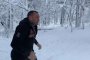 Кобрата избухна докато тича в дебелия сняг на Витоша