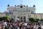 Протестът блокира движението пред сградата на НС и метрото към Младост