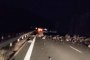 Скали се срутиха върху автомобил на АМ Струма