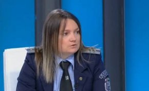 Мария Ботева от Пътната полиция. 