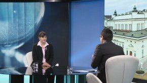 Лаура Кьовеши гостува в предаването „120 митути“ в рамките на посещението си у нас