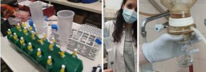 В съвместен проект между СУ „Св. Климент Охридски“ чрез Центъра по компетентност “Clean & Circle” и „Софийска вода“ АД, част от международната група VEOLIA, световен лидер в управлението на ресурси, беше разработен метод за изследване на количеството на SARS-CoV-2 в отпадъчните води на гр. София.