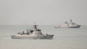 Китайски военноморски кораби на патрулна мисия. © AFP / Австралийски сили за отбрана