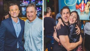 
Актьорите от култовия сериал Съни Бийч се събраха заедно на парти за старта на втория му сезон. Иво Аръков, Евелин Костова, Боряна Братоева, Анджела Недялкова, Даниел Пеев – Дънди, Станка Калчева и Даниел Цочев бяха само част от звездния състав на хитовия сериал