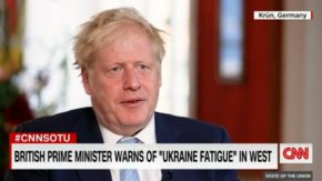  

Тази седмица Джонсън се присъединява към други лидери от Г-7 в Баварските Алпи за разговори, посветени на конфликта в Украйна, който навлезе в петия си месец и се превърна в изтощителен конфликт.