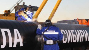 Увеличението на доставките за Китай е следствие от масовото намаляване на газовия поток към Европа по газопровода "Северен поток 1" през миналия месец