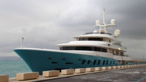 
Конфискуваната суперяхта Axioma на руския олигарх Дмитрий Пумпянски