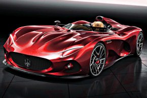 Maserati MilleMiglia, проектиран от Лука Серафини