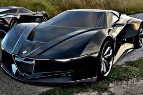 Един от най-добре изглеждащите концептуални модели на BMW - това е последният проект на Сандер Сонтс, концептуалният BMW iM1 в изцяло черен цвят.