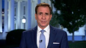 Джон Кърби, говорител на Съвета за национална сигурност на Белия дом, говори за CNN в четвъртък, 27 октомври.
CNN