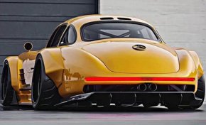 Това е Ultimate Mercedes 300 Gullwing Restomod бодикит, изцяло проектиран от PistonZero, един от най-добрите рендери, смесващи линиите на 300 SL с новия AMG GT.