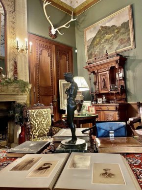     Фердинандовият салон във възстановената в оригиналния си вид резиденция Врана - истинския дом на българското царско семейство, е истинско пиршество на стила.