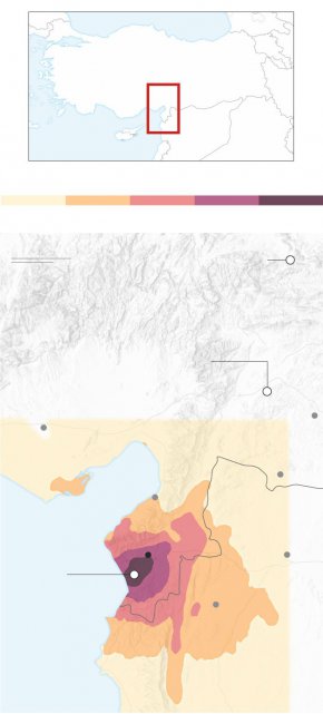 
Петима души загинаха, а над 400 са ранените в няколко сирийски града след новите трусове, предаде БТА, позовавайки се на ТАСС.