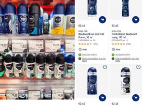 
"NIVEA, 10,69 лева... как не Ви е срам? Същите ролони в DM Германия са 4,79 лева. Бойкот на продуктите ви! Големите хранителни вериги са също в играта... Добавям и цена в UK - 1,25 паунда!".
