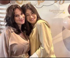 
Златка Райкова и Габриела, новата на Иво Аръков, направиха бебешки партита