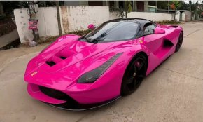  La Ferrari с части от Toyota от нулата