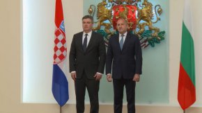 
Зоран Миланович и Румен Радев
