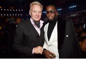 Стинг и Шон "Диди" Комбс.