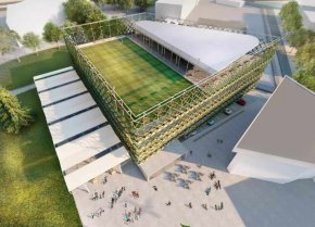  5-етажният паркинг ще бъде на място, което и в момента се ползва за паркиране.
 На последното ниво ще изградим спортно игрище и две фитнес зали.