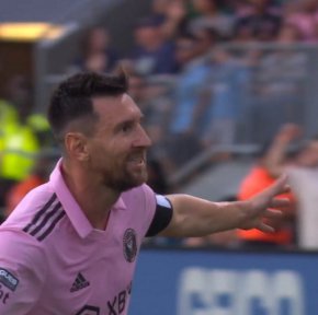 Лионел Меси продължава да блести с екипа на Интер (Маями). Аржентинската звезда отбеляза един от головете за победата с 4:1 над Филаделфия Юниън в полуфиналния сблъсък от турнира за Купата на Лигите и вече има 9 попадения, откакто се присъедини към състава