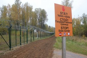 Латвия има обща граница от около 172 км с Беларус