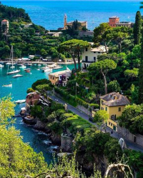 

По-чиста е Портофино, Лигурия, Италия
