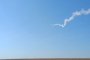 Руското министерство на отбраната разпространи кадри, на които се вижда как противовъздушна система с малък обсег Tor-M2 прихваща произведен в САЩ дрон-камикадзе Switchblade, разположен от украинските сили