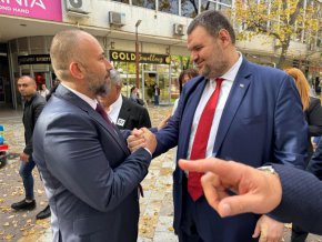 Делян Пеевски в Търговище