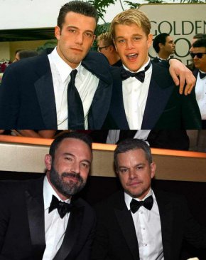 

1998-2024-Мат и Бен на Глобусите: Фото на деня
