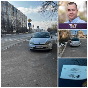   Кметът на Връбница паркира на тротоара