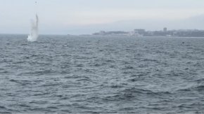 Обезвредената мина край Кабакум 