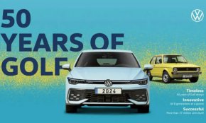 Германският автомобилостроител Volkswagen празнува днес 50-годишнината на най-емблематичния си модел - Golf, от който са продадени 37 млн. екземпляра по света от производството на първите бройки през 1974 година.