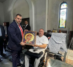  Делян Пеевски, председател на ДПС посети Разград