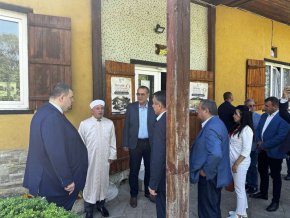  Делян Пеевски, председател на ДПС посети Разград